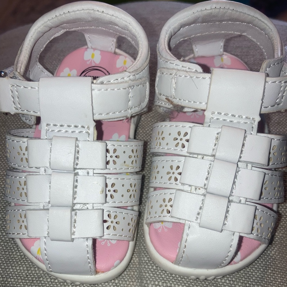 Wonder Nation Baby Girl Fisherman Sandals